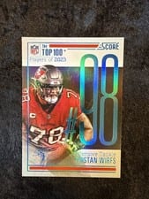 2024 Score Top 100 Tristan Wirfs #98 card
