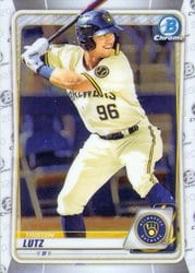 2020 Bowman Chrome Prospects Tristen Lutz #BCP-187 card