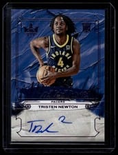 2024-25 Panini Court Kings Masterstrokes Autographs Tristen Newton #MS-NEW card