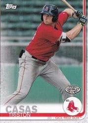 2019 Topps Pro Debut Base Set Triston Casas #144 card