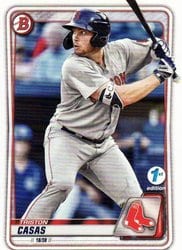 2020 Bowman 1st Edition Base Set Triston Casas #BFE-18 card