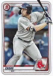 2020 Bowman Prospects Triston Casas #BP-18 card