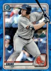2020 Bowman Sapphire Edition Base Set Triston Casas #BCP-18 card