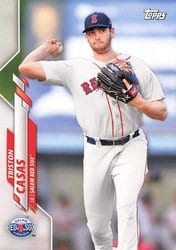 2020 Topps Pro Debut Base Set Triston Casas #PD-136 card