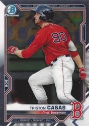 2021 Bowman Chrome Prospects Triston Casas #BCP-84 card
