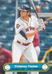 2021 Topps Heritage Minor League 1972 Topps Baseball Poster Card Triston Casas #72BPC-19 card