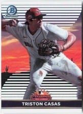 2022 Bowman Chrome 2021 AFL Fall Stars Triston Casas #AFLS-15 card