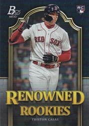 2023 Bowman Platinum Renowned Rookies Triston Casas #RR-10 card