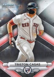 2023 Bowman Sterling Base Set Triston Casas #BSR-18 card