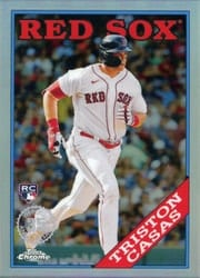 2023 Topps Chrome 1988 Topps Triston Casas #88BC-10 card