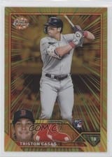 2023 Topps Chrome Radiating Rookies Triston Casas #RR-11 card