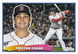 2023 Topps Update Oversized Topps Big Baseball Triston Casas #BIG-25 card