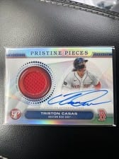 2024 Topps Pristine Pieces Autograph Relic Triston Casas #PPAR-TC card