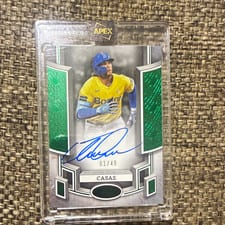 2024 Topps Tier One Autographed Jumbo Relics Triston Casas #AT1JR-TC card