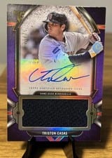 2024 Topps Triple Threads Autograph Single Jumbo Relics Triston Casas #AJR-CAS card