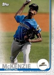 2019 Topps Pro Debut Base Set Triston McKenzie #114 card