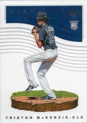 2021 Panini Chronicles Magnitude Triston McKenzie #33 card