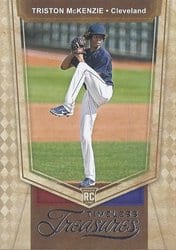 2021 Panini Chronicles Timeless Treasures Triston McKenzie #7 card