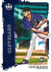 2021 Panini Diamond Kings Base Set Triston McKenzie #130 card