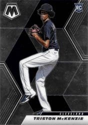 2021 Panini Mosaic Base Set Triston McKenzie #276 card