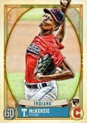 2021 Topps Gypsy Queen Base Set Triston McKenzie #176 card
