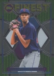 2022 Finest Flashbacks Base Set Triston McKenzie #96 card