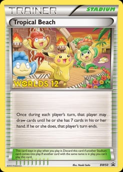2011 BW Black Star Promos Tropical Beach #BW50 card