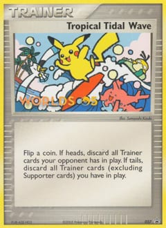 Nintendo Black Star Promos Tropical Tidal Wave #27 card