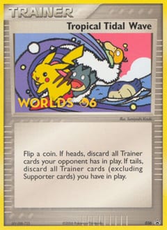 2003 Nintendo Black Star Promos Tropical Tidal Wave #36