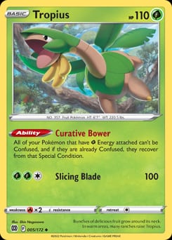 Brilliant Stars Tropius #5 card