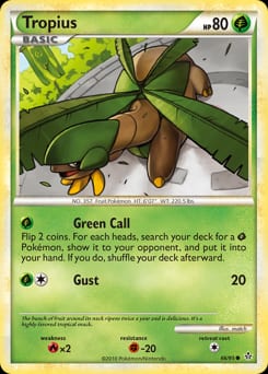 HS—Unleashed Tropius #66 card