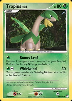 Mysterious Treasures Tropius #64 card