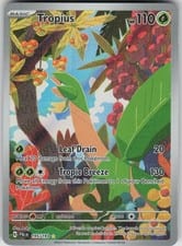 2023 Paldea Evolved Tropius #195 card