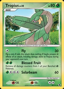 Rising Rivals Tropius #52 card