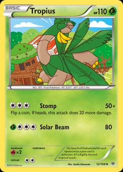 Roaring Skies Tropius #12 card