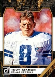 2019 Donruss Legends of the Fall Troy Aikman #LF-15 card