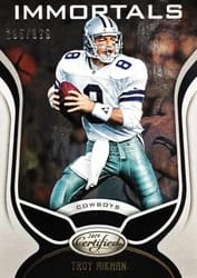 2019 Panini Certified Base Set Troy Aikman #128 card