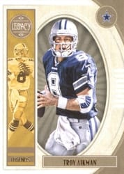 2019 Panini Legacy Base Set Troy Aikman #109 card