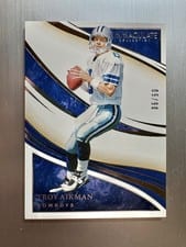 2020 Panini Immaculate Collection Troy Aikman #87 card