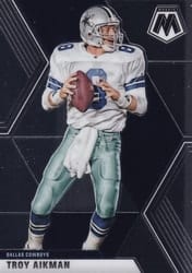 2020 Panini Mosaic Base Set Troy Aikman #63 card