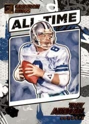2021 Donruss All-Time Gridiron Kings Troy Aikman #AT-11 card