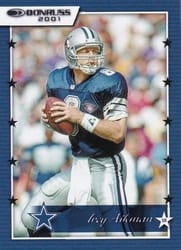 2021 Donruss Retro 2001 Troy Aikman #01-5 card