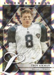 2021 Donruss The Legends Series Troy Aikman #LS7 card