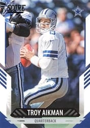 2021 Score Base Set Troy Aikman #54 card