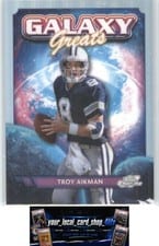 2024 Topps Chrome Cosmic Galaxy Greats Troy Aikman #GG-3 card