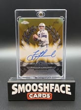 2025 Topps Chrome Hall of Chrome Autographs Troy Aikman #HOCA-TA card
