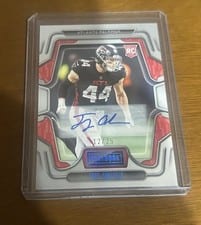 2022 Panini Playbook Signatures Troy Andersen #179 card