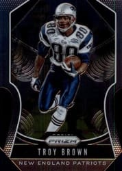 2019 Panini Prizm Base Set Troy Brown #267 card