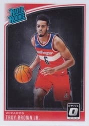 2018-19 Donruss Optic Base Set Troy Brown Jr. #192 card