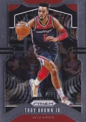2019-20 Panini Prizm Base Set Troy Brown Jr. #196 card